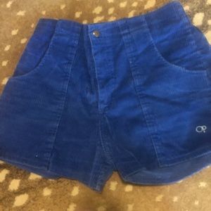 OP vintage short blue
